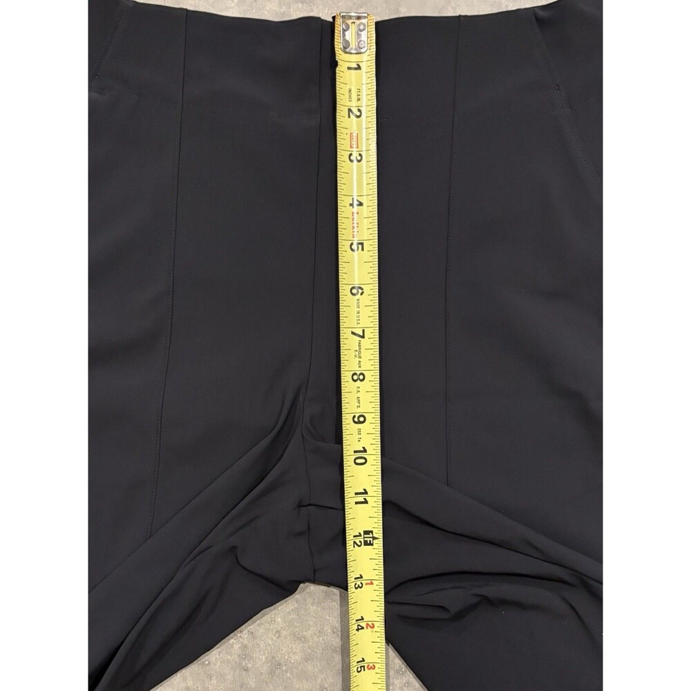 Athleta Black Bermuda Shorts Womens Size 6 Stretch 9” Inseam Lightweight - Picture 4 of 7